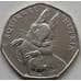 Монета Великобритания 50 пенсов 2016 UC126 aUNC Бельчонок Наткин арт. 7736