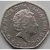 Монета Великобритания 50 пенсов 2016 UC126 aUNC Бельчонок Наткин арт. 7736