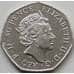 Монета Великобритания 50 пенсов 2016 UC131 aUNC Битва при Гастингсе арт. 7737