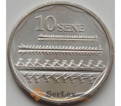 Монета Самоа 10 сене 2011 КМ168 UNC арт. 8023