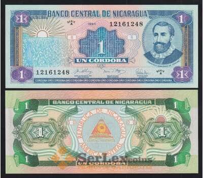 Никарагуа 1 кордоба 1990 Р173(1) UNC арт. 52346