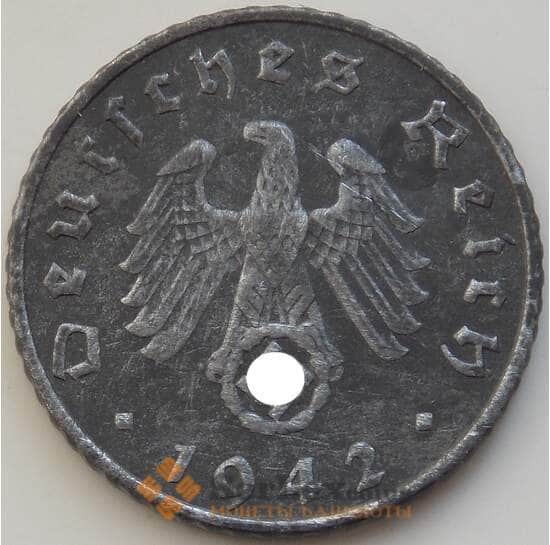 Германия 5 рейхспфеннигов 1942 F КМ100 XF арт. 14418