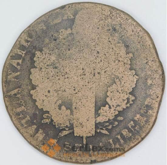 Франция 2 соля 1792 W КМ603  арт. 56957