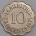 Маврикий 10 центов 1971 КМ33 UNC арт. 40894