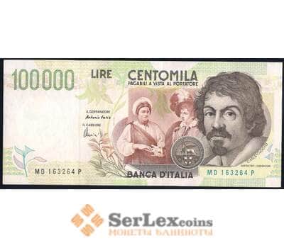 Банкнота Италия 100000 лир 1994 Р117 AU-aUNC арт. 39753