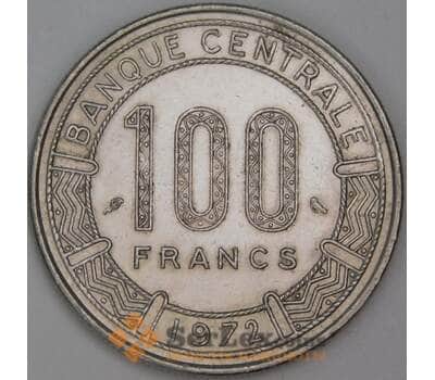 Камерун 100 франков 1972 КМ16 aUNC Cameroun-Cameroon арт. 54770