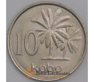 Нигерия монета 10 кобо 1988 КМ10.2 UNC арт. 43512