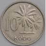 Нигерия монета 10 кобо 1988 КМ10.2 UNC арт. 43512