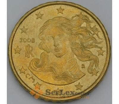 Монета Италия 10 центов 2008 КМ247 aUNC арт. 38616