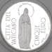 Монета Ватикан 5 евро 2004 Догма о непорочном зачатии арт. 22244