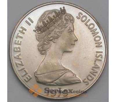 Соломоновы острова монета 10 центов КМ4 1979 proof арт. 41244