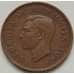 Монета Южная Африка ЮАР 1/2 пенни 1942 КМ24 VF арт. 7554