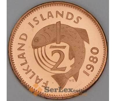 Фолклендские острова 1/2 пенни 1980 КМ1 Proof арт. 54057