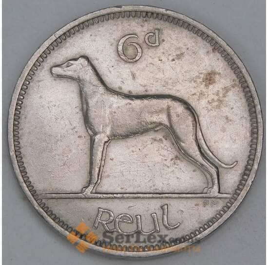 Ирландия 6 пенов 1948 КМ13а VF арт. 56074 Ирландия 6 пенов 1948 КМ13а VF арт. 56074