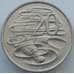 Монета Австралия 20 центов 1981 КМ66 AU (J05.19) арт. 16378