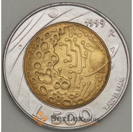 Сан-Марино 500 лир 1999 КМ394 UNC Космос арт. 21356