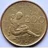 Италия 200 лир 1980 КМ107 XF арт. С04339