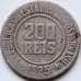 Монета Бразилия 200 рейс 1923 КМ519 F арт. С04369