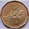Канада монета 1 доллар 2010 КМ1017 100 лет Морскому Флоту UNC арт. С04447