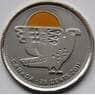 Канада 25 центов 2011 Орел Сапсан UNC цветная арт. С04452