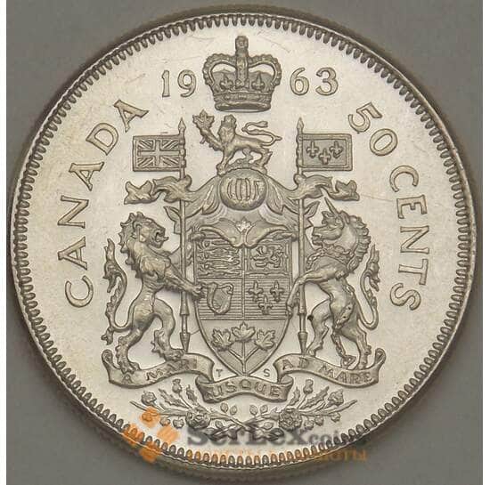 Канада 50 центов 1963 BU арт. 21703