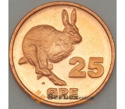 Монета Гренландия 25 эре 2010 UNC (n17.19) арт. 21114