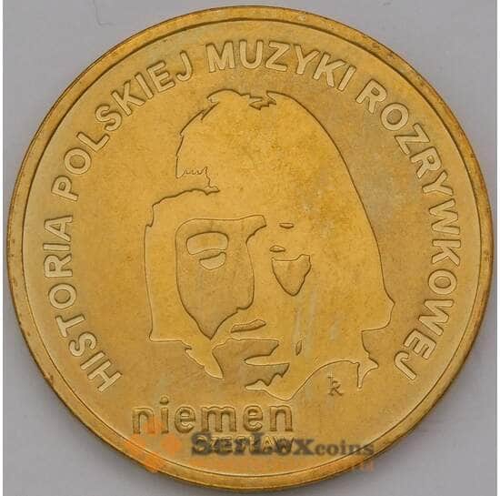 Польша монета 2 злотых 2009 Y684 Чеслав Немен арт. 36751