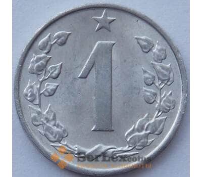 Монета Чехословакия 1 геллер 1962 КМ51 UNC  арт. 15512
