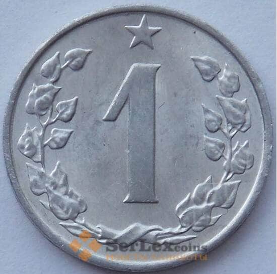 Чехословакия 1 геллер 1962 КМ51 UNC  арт. 15512