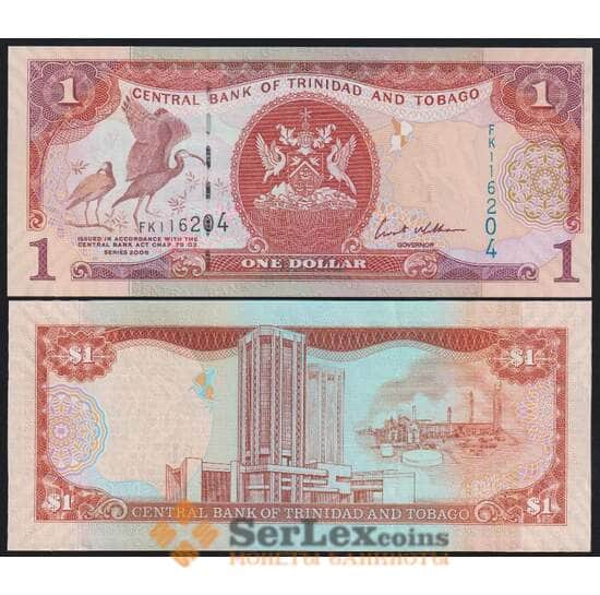 Тринидад и Тобаго 1 доллар 2006 Р46 UNC  арт. 50865