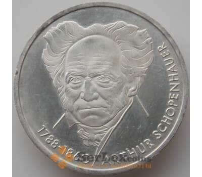 Монета Германия 10 марок 1988 D КМ168 Proof Артур Шопенгауэр арт. 11651