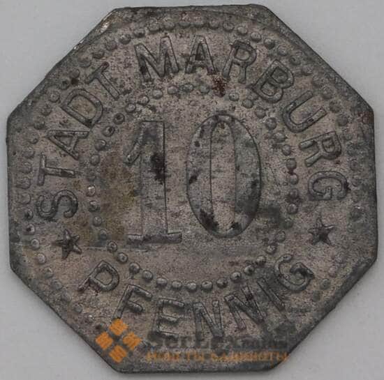 Германия Нотгельд 10 пфеннигов 1917 Марбург арт. 23243