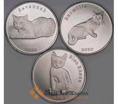 Строма острова набор 1 фунт *3 шт 2020 Кошки UNC арт. 52137