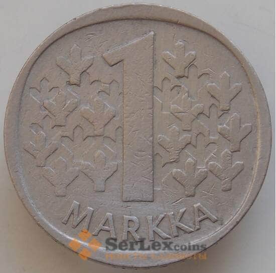 Финляндия 1 марка 1977 КМ49а XF арт. 14436