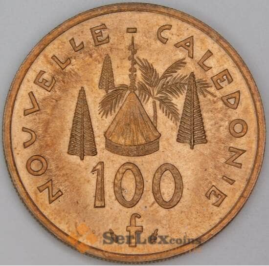 Новая Каледония 100 франков 1976 КМ15 aUNC арт. 54833