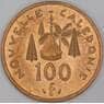 Новая Каледония 100 франков 1976 КМ15 aUNC арт. 54833