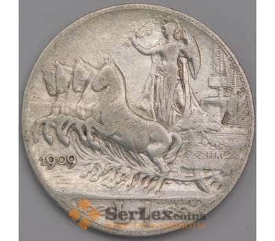 Италия 1 лира 1909 КМ45 VF- арт. 41698