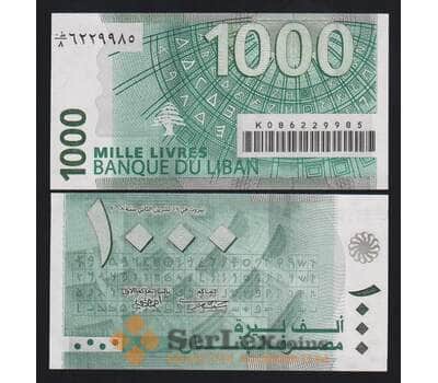 Ливан 1000 ливров 2008 Р84b UNC арт. 55465
