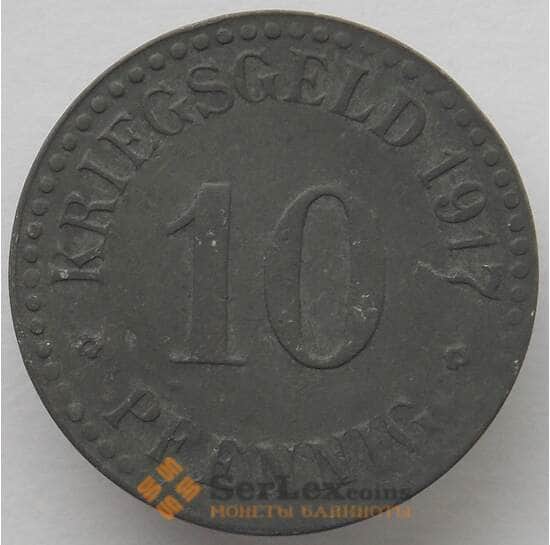 Германия Нотгельд 10 пфеннигов 1917 Кассель (J05.19) арт. 16527