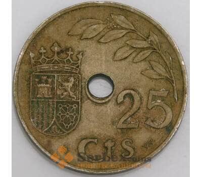 Монета Испания 25 сентимо 1937 КМ753 VF (J05.19) арт. 15193