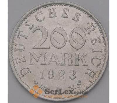 Монета Германия 200 марок 1923 А КМ35 UNC арт. 36695