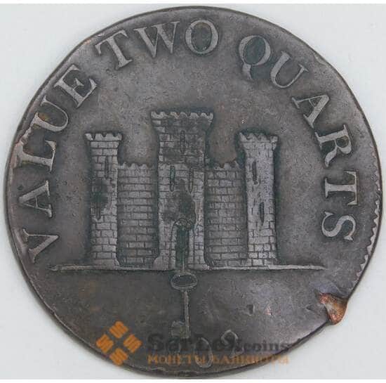 Гибралтар 2 кварто 1802 Tn2 F арт. 56422