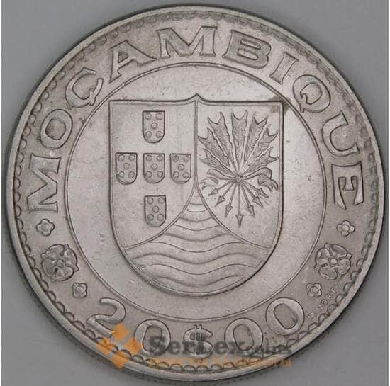 Мозамбик 20 эскудо 1971 КМ87 UNC арт. 54059