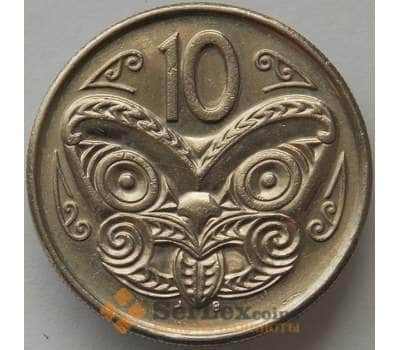 Монета Новая Зеландия 10 центов 2002 КМ117 XF (J05.19) арт. 17237