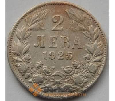 Монета Болгария 2 лева 1925 КМ38 VF арт. С03723