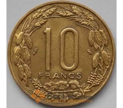Монета Камерун 10 франков 1962 КМ2 XF арт. С03772
