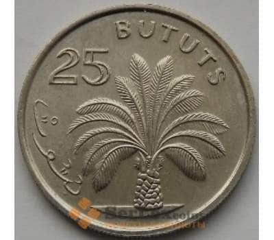 Монета Гамбия 25 бутут 1998 КМ57 UNC арт. С03787
