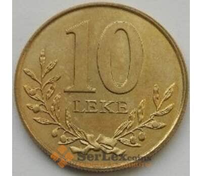 Монета Албания 10 лек 2000 КМ77 UNC арт. С03791