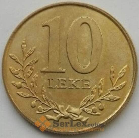 Албания 10 лек 2000 КМ77 UNC арт. С03791