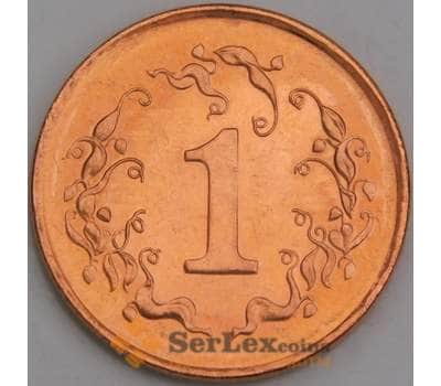 Монета Зимбабве 1 цент 1997 КМ1а UNC арт. С03813